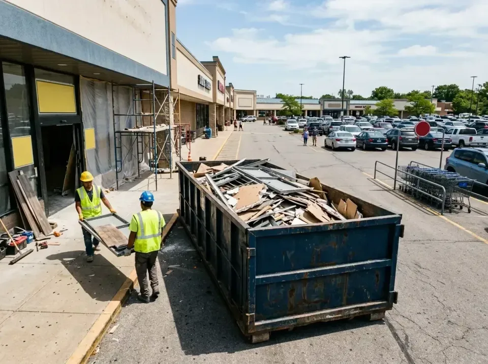 retail-store-renovation-debris-003 — frequently asked questions, Roll-off Dumpster Rentals in Bayonet Point, FL